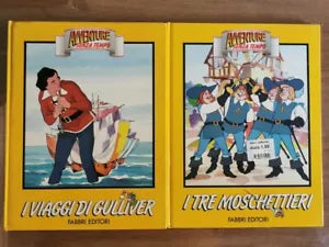 Lotto 2 libri Avventure senza tempo - Fabbri editori - 1990 - AR