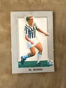 Figurina fustellata M Bonini Juventus sorpresa patatine anni 80 di Aa vv