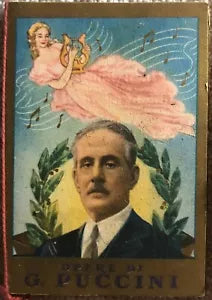 Calendarietto Opere di G. Puccini di Aa.vv., 1951, Saccini G. Parrucchiere