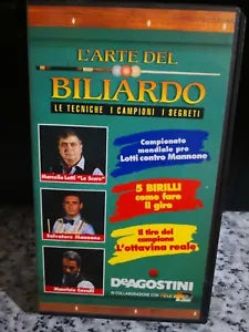 L Arte del Biliardo - vhs - 1995 -DeAgostini - F