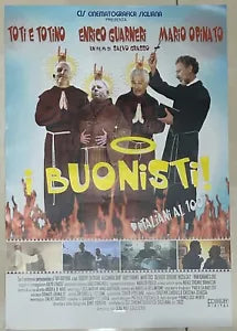 Poster locandina I buonisti Italiani al 100 55x35 ORIGINALE di Salvo Grasso