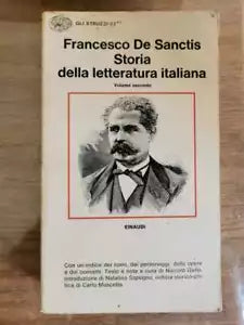 Storia della letteratura italiana volume secondo - F. De Sanctis-Einaudi-1971-AR