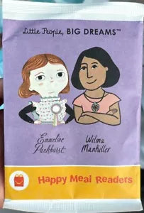 Happy Meal Readers Posso cambiare il mondo Emmeline Pankhurst Wilma Mankiller d