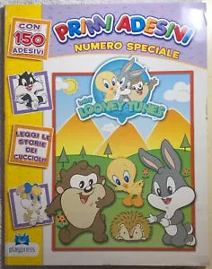 Primi adesivi Baby Looney Tunes NON completo di Warner Bros., 2009, Playpress