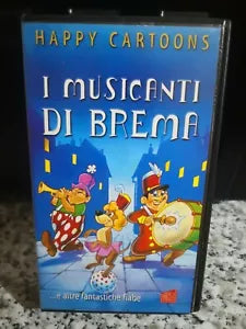 I musicanti di brema - vhs - 1999 - Univideo -F