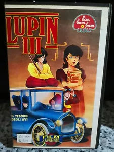 Lupin 3 Il tesoro degli avi - vhs- 1991 - Univideo -F