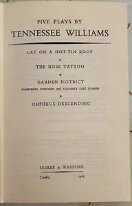 Five Plays by Tennesse Williams di Tennesse Williams