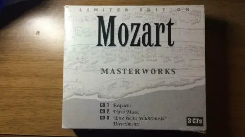 Mozart masterworks, limited edition 3 CD s - AR