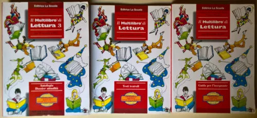 Il Multilibro di Lettura 3 Attualità + guida +testi teatrali Bitossi La Scuola L