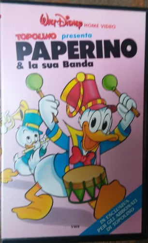 Paperino & la sua Banda - Walt Disney Home Video - VHS - R