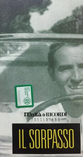 Il sorpasso di Dino Risi - vhs- 1962 - L Unita - F