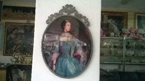 Antica stampa di inizio 900 - Soggetto femminile