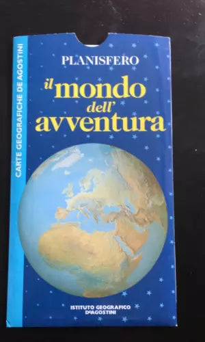 Planisfero il mondo dell’avventura - Istituto Geografico De Agostini - P