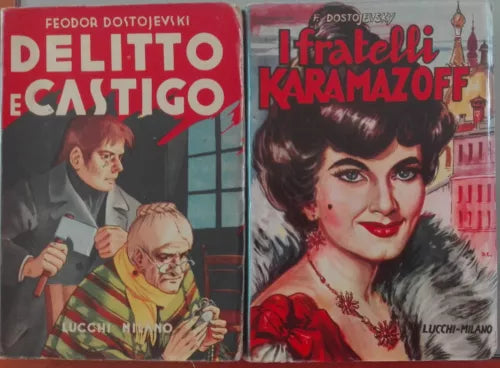 I fratelli Karamazoff; Delitto e castigo - Feodor Dostojevski - Lucci, 1959 60-A