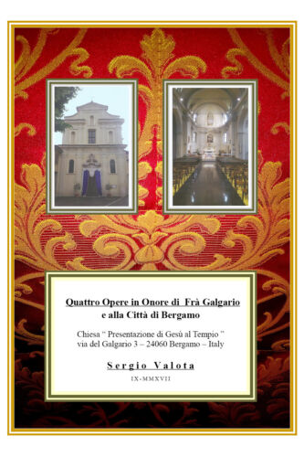 Quattro opere in onore di Fra Galgario e alla citta di Bergamo 2017 - ER