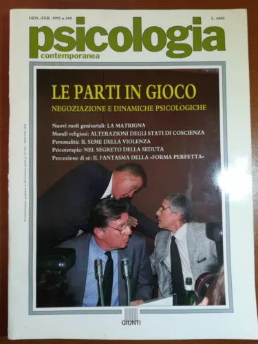 Le parti in gioco - AA.VV. - Giunti - 1992- M