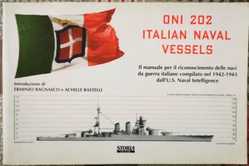 ONI 202 ITALIAN NAVAL VESSELS - ER