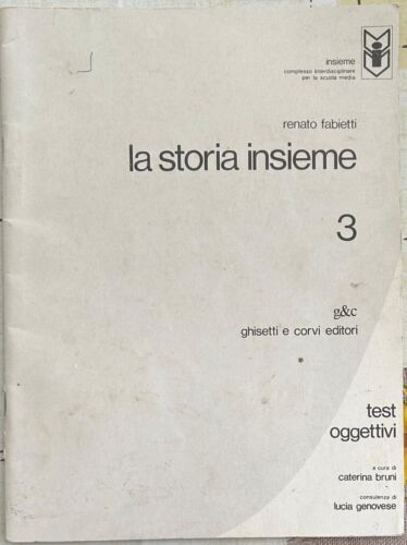 La storia insieme Vol 3 di Renato Fabietti