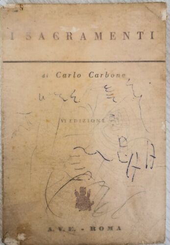 I sagramenti, di Carlo Carbone, 1950, A.v.e. Roma - ER