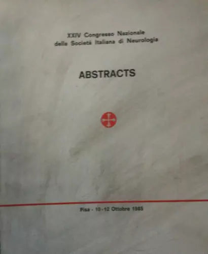 XXIV Congresso Nazionale della Societa Italiana di Neurologia - Aa. Vv. - 1985