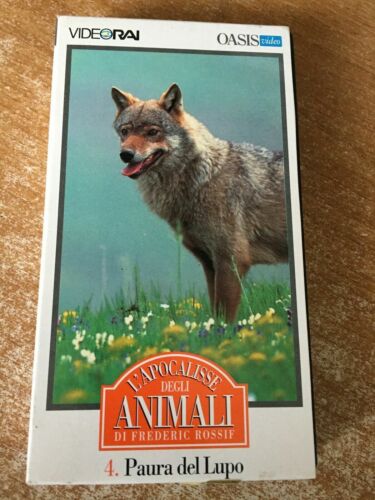 L’apocalisse degli animali - Vhs - Frederic Rossie - 4 Paura del lupo - 1996-F