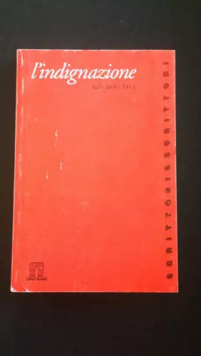 L’indignazione - Salvatore Fava, 1995, Libroitaliano - P