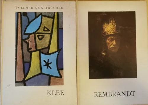 Klee + Rembrandt Vollmer Kunstbucher - ER