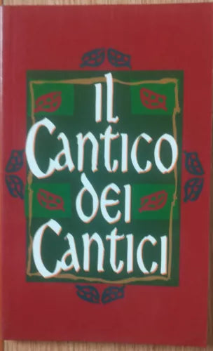 Il cantico dei cantici - Edizione Cde S.p.a.,1994 - R