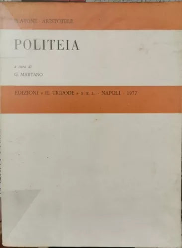 Politeia di Martano, Platone, Aristotele, 1977 - ER