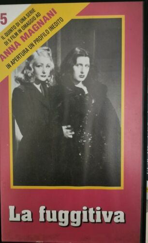 LA FUGGITIVA Anna Magnani , VHS - ER