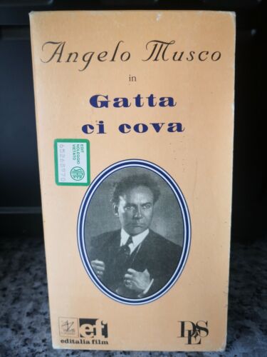 Angelo Fusco in Gatta ci Cova - vhs -1995 - Editalia film -F