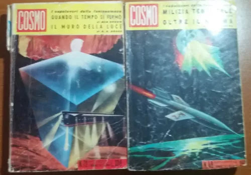 DUE VOLUMI DI FANTASCIENZA -AA.VV - COSMO - 1962 - M