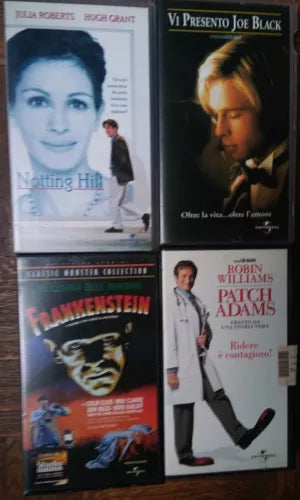 Vi presento Joe Black - Frankenstein - Pacth Adams - Universal -VHS - R