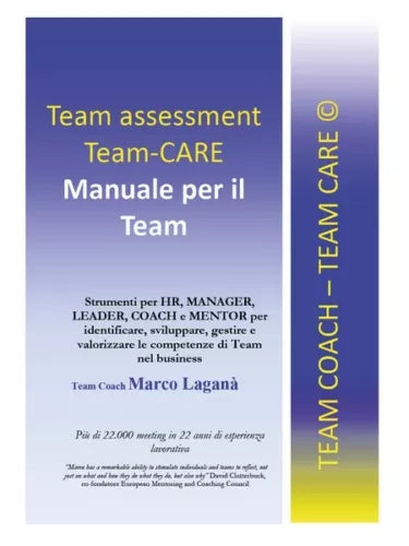 Team Assessment Team-CARE - Manuale per il Team, di Marco Lagana, 2019 - ER