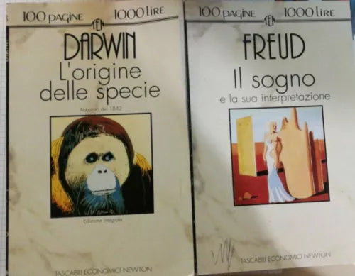 Il sogno+L’origine delle specie-Freud, Darwin-1992-Newton-lo