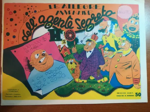 Le allegre avventure dell agente segreto - AA.VV - nerbini - 1938 - M