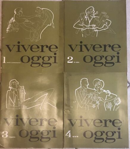Vivere oggi 1-5 di Aa.vv., 1968, Fabbri Editori