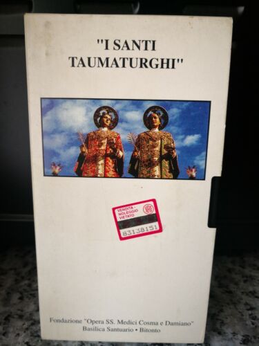 i Santi Taumaturghi - Vhs - 1999 - santuario Bitonto -F