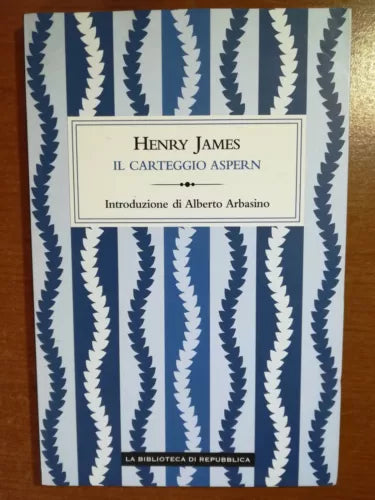 Il carteggio di Aspern - Henry James - La biblioteca di repubblica - 2011 - M