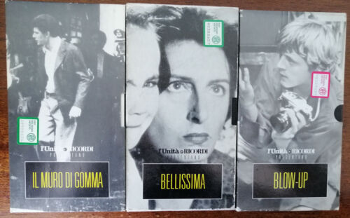 Il muro di gomma; Bellissima; Blow-up - L unita e ricordi - Vhs - A