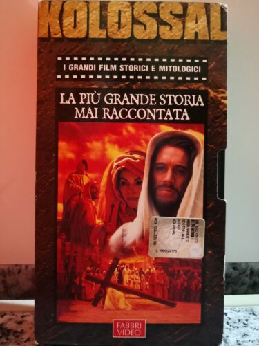 La piu grande storia mai raccontata-Vhs-1965-Fabbri Video -F