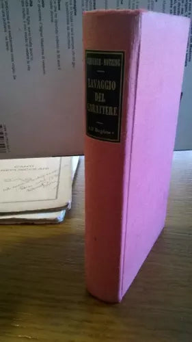 Lavaggio del carattere - Schrenck-Notzing, Caspar