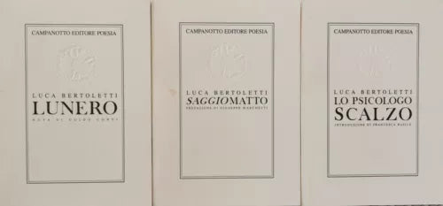 Luca Bertoletti cofanetto 3 libri - ER