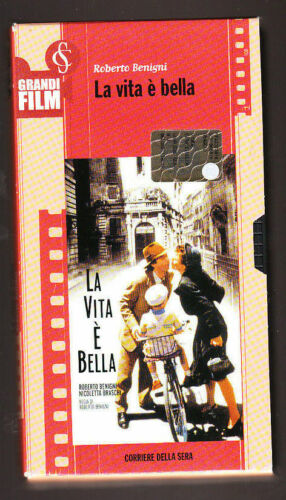 La vita e bella - Vhs - 1997 - corriere della sera - F