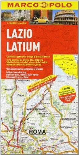 LAZIO 1:200.000. EDIZ. MULTILINGUE - Aa.vv., 2011, Edt