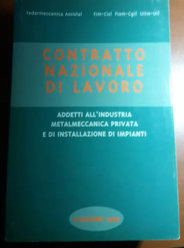 CONTRATTO NAZIONALE DI LAVORO - AA.VV - BARDI - 2000 - M