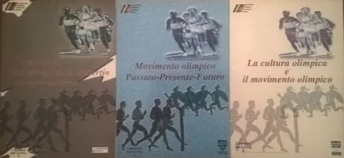 Lotto Tre volumi Olimpiadi - Scuola sport I quaderni A.O.N.I. 2002-2005 Ca