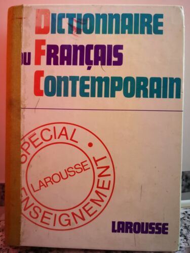 Dictionnaire Francais Contemporain di A.a.v.v, 1971, Larousse-F