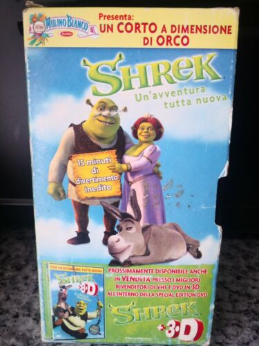 Shrek un avventura tutta nuova - Vhs -2004 - Dream Works -F