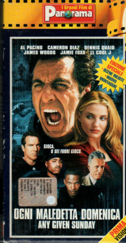 Ogni maledetta domenica -1999- Vhs - Panorama - F